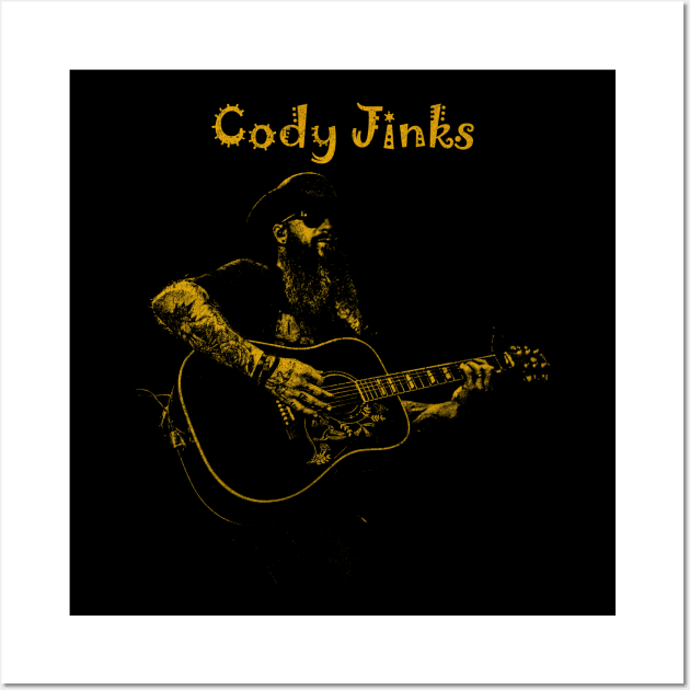 Retro Vintage Cody Jinks Art Design Wall Art by GekNdangSugih